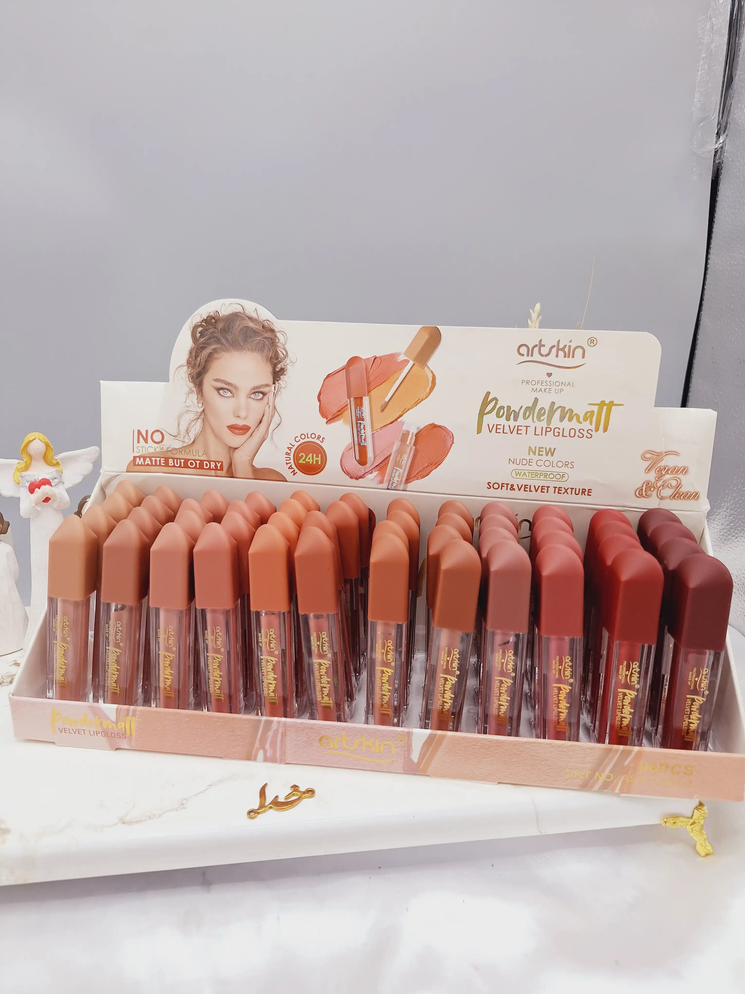 پک رژ لب مایع 6 عددی برند آرت اسکین artskin کد AS 972024_2