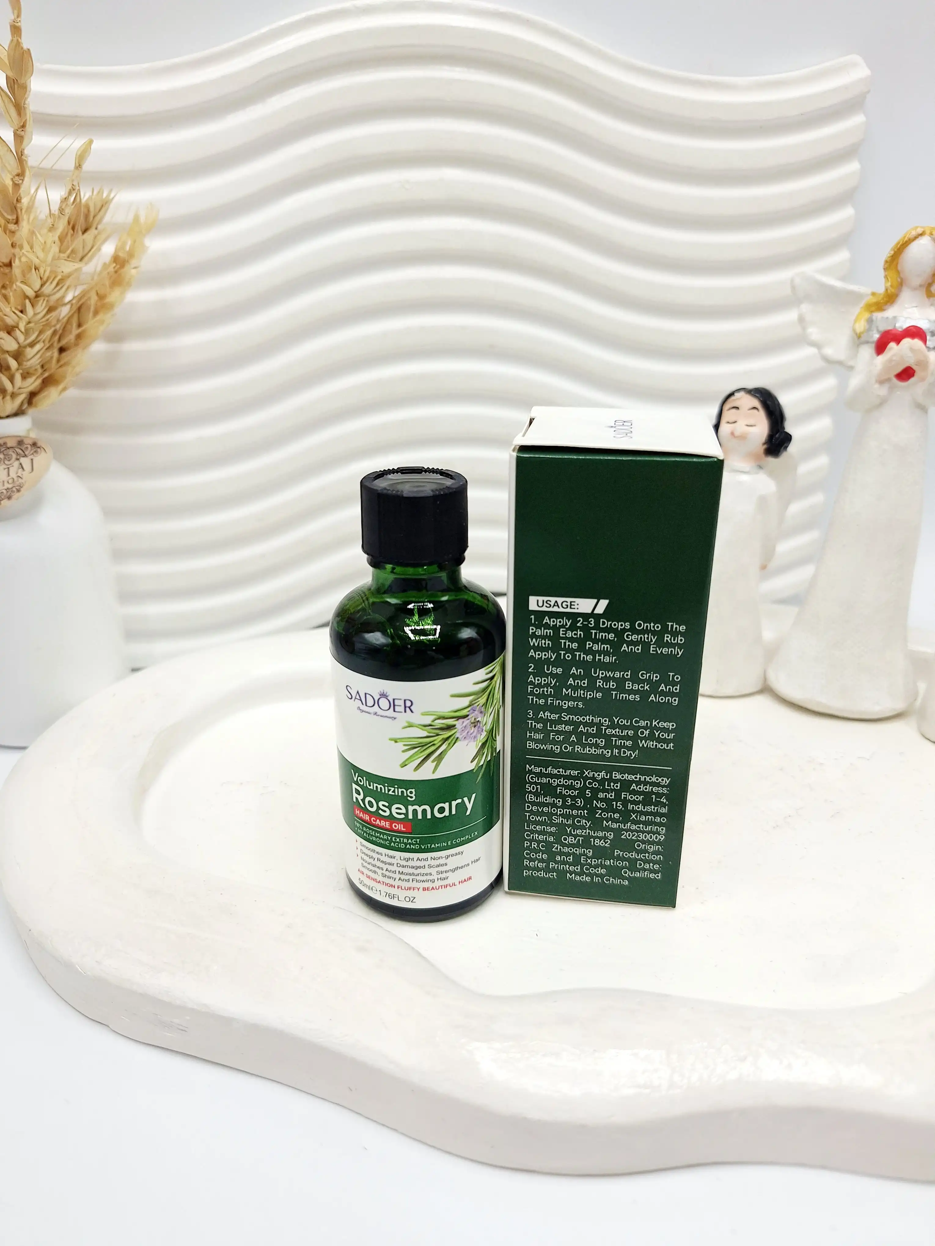 روغن تقویت‌ کننده و حجم‌دهنده مو رزماری سادور Sadoer حجم 50 میل کد0663