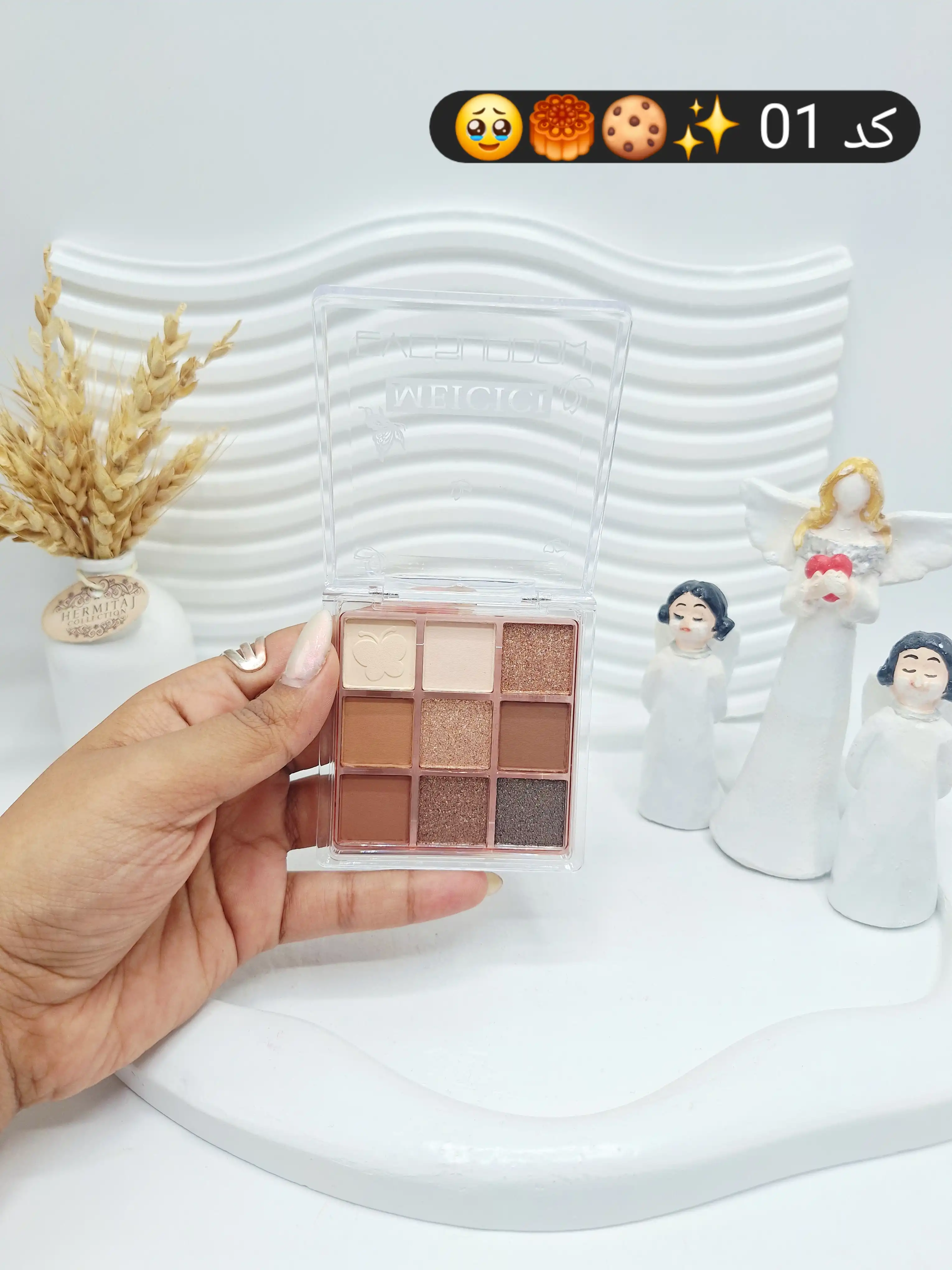پالت سایه خوش رنگ نود برند MEICICI کد 0291